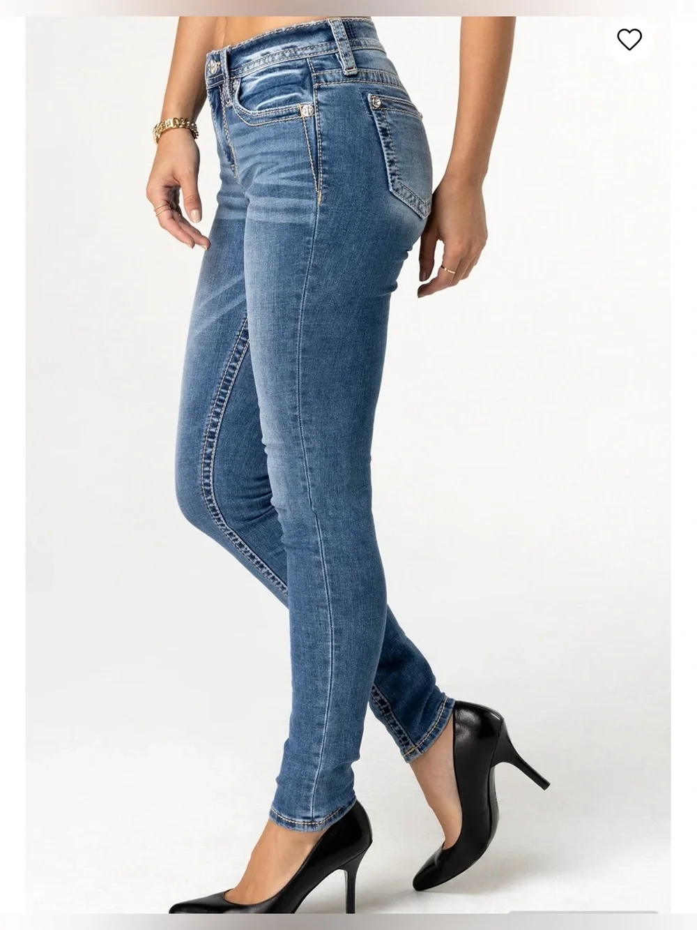 Miss Me Classic Heaven Slim High-Rise Blue Women's Jeans